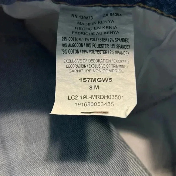 Women’s‎ Lee Riders midrise Bermuda shorts size 8 M - Picture 4 of 4